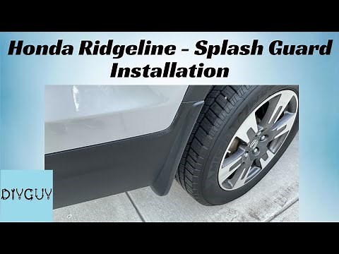 2017-2023 Honda Ridgeline splash guards