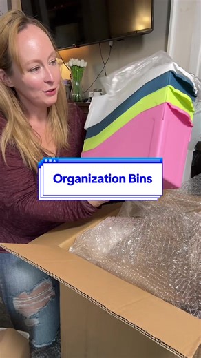 Brighten Up Your Space with Colorful Organization Bins