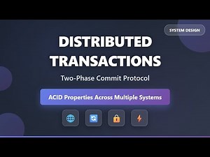 Distributed Transactions Explained: 2PC Protocol & System Design