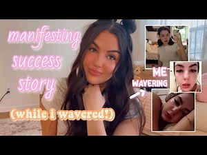 MANIFESTATION SUCCESS STORY (while wavering!!) | getting people to conform with LOAS