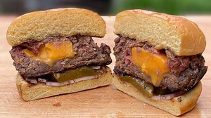 Make Chef Michael Symon’s ultimate Bacon Cheddar Smash Burger