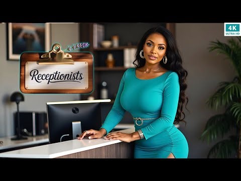 African Divas as Receptionists | Office Fashion & Style Lookbook