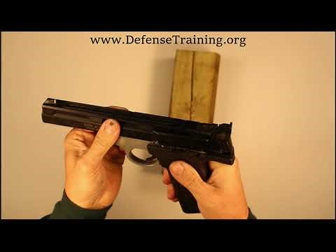 Smith and Wesson 22A1 disassembly and reassembly