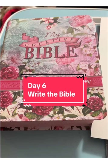 Genesis chapter 5! We’re making slow but steady progress! #writethebible #bible #growclosertogod #christiantiktok