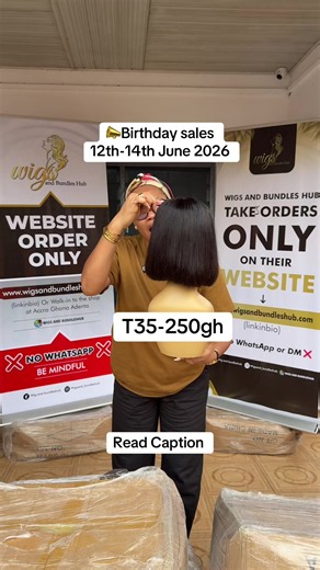 Birthday Wig Sales: Exclusive Online Event