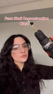 💀 Mortuary School Skeletal reconstruction! Did you do this in your class? All for open casket. #mortuary #mortuaryschool #mortuaryassistant #mortuaryscience #explorepage #beforethecoffin #makeupschool #deathcare #makeupclass -#funeraldirector #funeralhome #deathwork #collegelife #viral #reels | Beforethecoffin