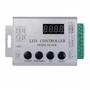 [Hot Item] Smart Light Strip Controller Hc008 Remote Control for 5-24V Addressable RGB Lighting Strip