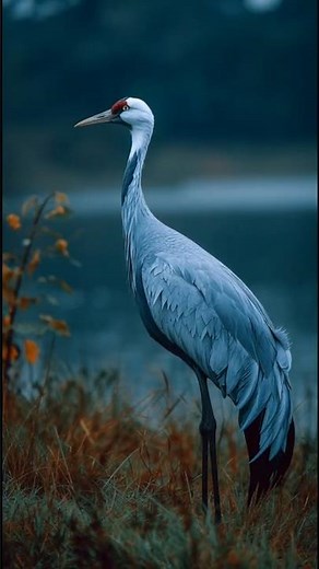 Beauty of the Blue Crane | Wild Wonders of South Africa #birds #birdlovers #nature #wildlife
