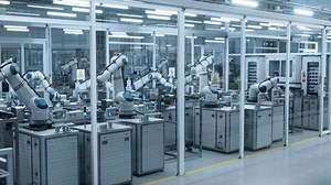 Automated Factory Floor Robotic Arms Producing Stock Footage Video (100% Royalty-free) 3705118911 | Shutterstock