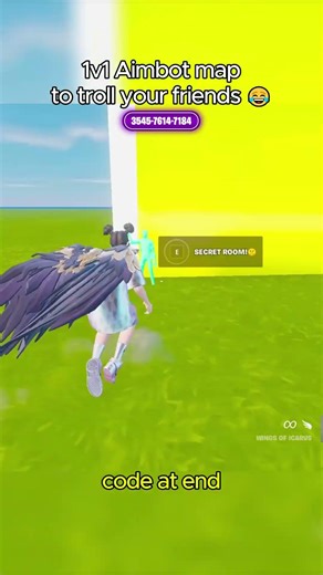 Troll Aimbot 1v1 map 💀💀💀
