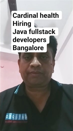 Java Full Stack Developer Job at Cardinal Health | Angular & Spring Boot