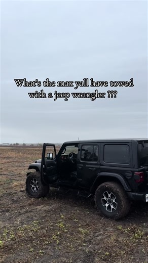 Max Towing Capacity of Jeep Wrangler/Rubicon