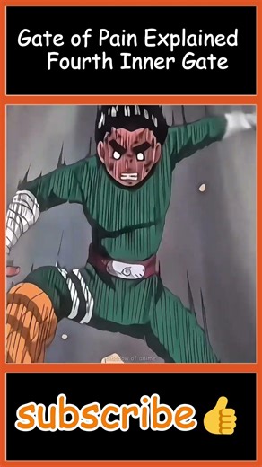 Gate of Pain Explained Fourth Inner Gate 🤔|| #animetelugu #teluguanimecommunity #narutotelugu