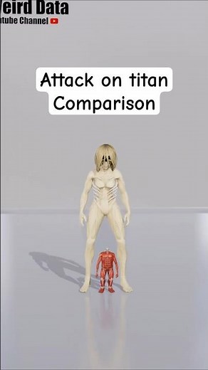 How Tall Are Titans? | Attack on Titan Height Comparison