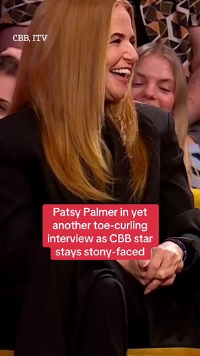Patsy Palmer in yet another toe-curling interview as CBB star stays stony-faced Click above to read more ☝️ #patsypalmer #celebritybigbrother