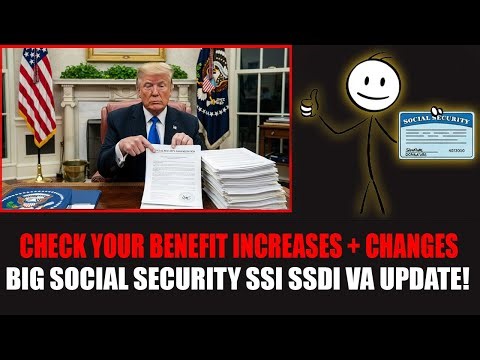 Social Security, SSI, SSDI, VA Mega Update — Big Raises + Rules Changes & January 2026 Checks