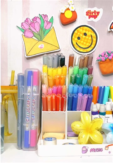 Study table make over, study table set up and study table decorations 💗 #studytable #study #decorations #decor #art