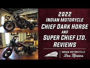 2022 Indian Chief Dark Horse & Indian Super Chief Motorcycle Review