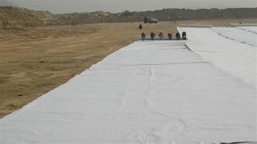 Geotextiles Manufacturer Needle Punched Non Woven Long Fiber Fabric White Geotextile