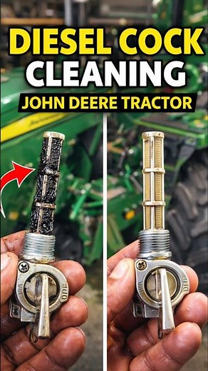 John Deere Tractor Fuel System Maintenance. #johndeere #automobile #mechanic #farming #agriculture