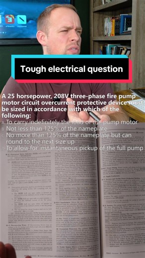 Tough Electrical Question for Electricians