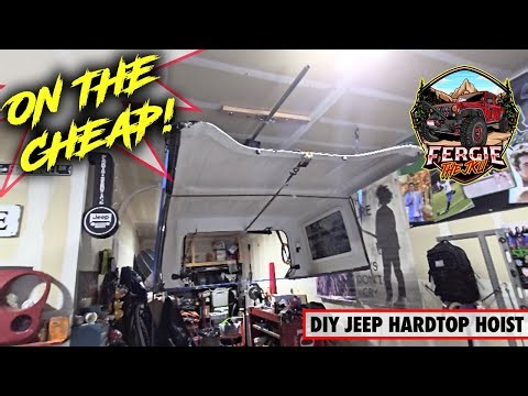 DIY Garage Hoist Install for Jeep Hardtop | Easy Step-by-Step Guide