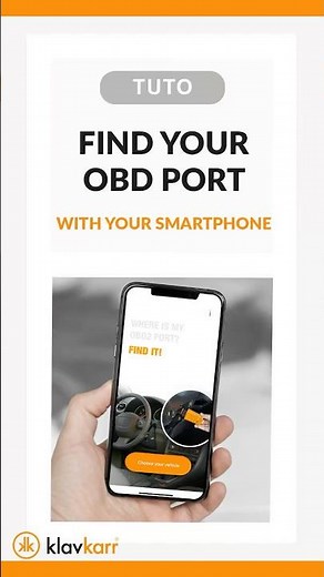 [TUTO] Find your OBD2 port using our app : where is my OBD2-port? Find it! #shorts