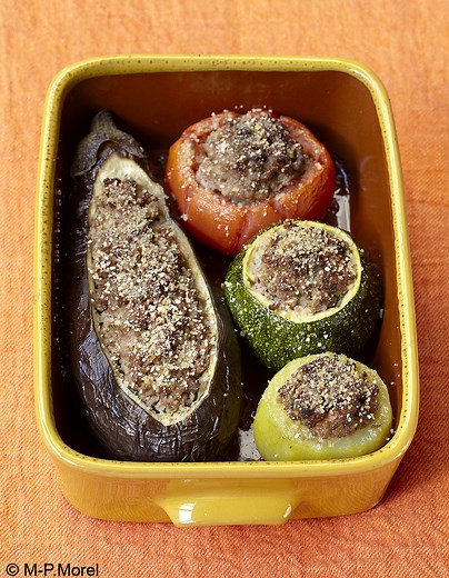 Farcis provençaux pour 6 personnes - Recettes - Elle à Table