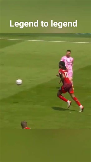 the legend feeds to the legend #trending #shorts #football