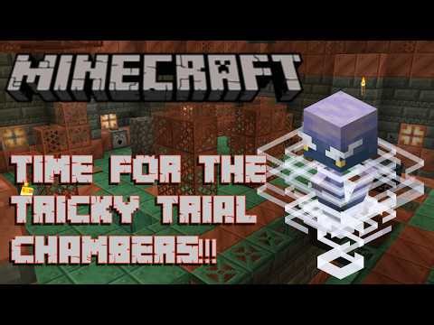 Minecraft Modded Survival - FINALLY Entering A Trial chamber!