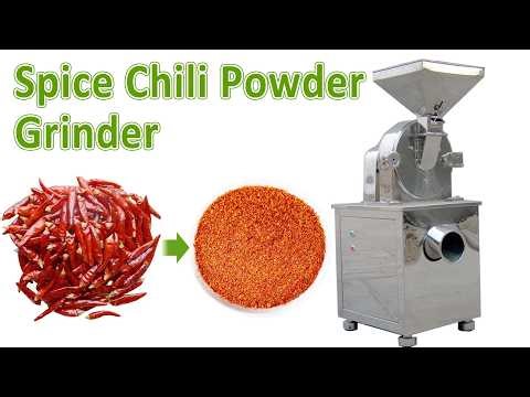 Red Chili Powder Grinder Machine | Adjustable Fineness & 50-500kg/h Capacity