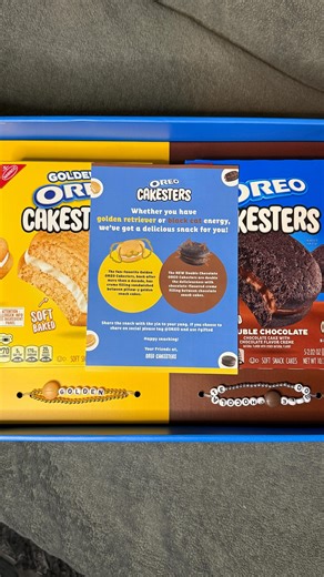 Oreo Golden and Double Chocolate Cakesters Review🍪 🛒Find them at stores nationwide that carry the brand now. (Thanks @oreo ✊🏻 #gifted ) #foodtok #foodtiktok #foodie #oreocakesters #oreo #noms #yum #mmm #snacks #oreogoldencakesters #oreodoublechocolatecakesters #snacks #snacktok #teamchubster | Markie_devo