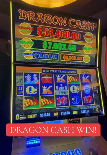 Dragon Cash Win with $150 Bet on Slots