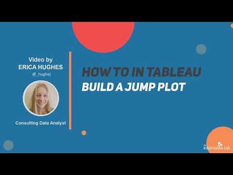 How to in Tableau in 5 mins: Build a Jump Plot