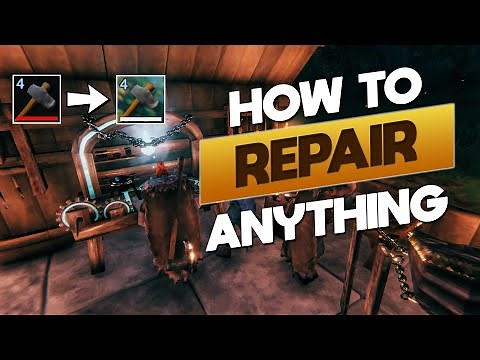 Valheim How To Repair Tools And Armor | Valheim Beginner Tips And Tricks