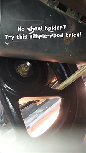 How to Loosen Scooter Rear Wheel Nut Easily #shorts