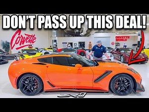 Outstanding PRICED Low Mileage C7 ZTK ZR1 at Corvette World!
