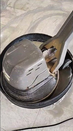 VCT Floor Scrubbing Process 🔥 Commercial Floor Restoration | San Antonio