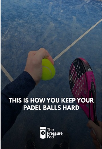 Repressurize Padel Balls for Extended Play