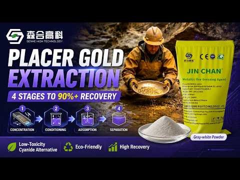 【#Senhe_Guide】✨ Professional Placer Gold Extraction Process – 4 Key Stages ✨