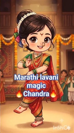 Chandra song💃|Chandramukhi |Ajay-Atul| Shreya Ghoshal|#marathilavani #viralshorts#marathisong
