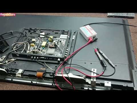 40" Led tv bad backlight problem solution #ledtv #tv #repair #backlight