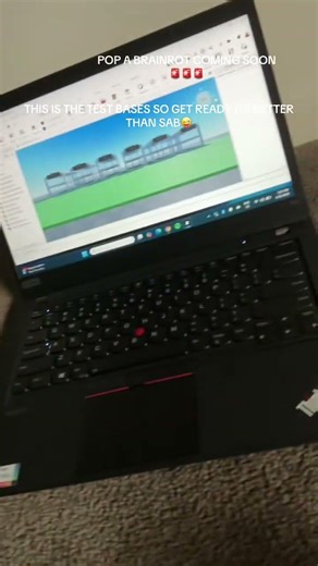 MAKING A ROBLOX GAME CALLED POP A BRAINROT #fyp #PopABrainrot