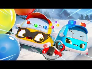 Police Car Chase Song | Policeman Pretend Play | Nursery Rhymes & Kids Songs | BabyBus - Cars World - Videos For Kids