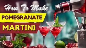 Craft the Perfect Pomegranate Martini: A Sweet and Tart Sensation!