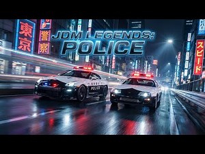 Tokyo Underground Police: The Incredible Evolution of Nissan GT-R, Supra, and Evo!