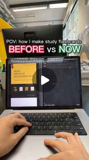 Calvin Cheung | Medical Student on Instagram: "How I make flashcards before vs now! PDF2Anki is crafted to harness the power of active recall 🧠✨ while removing the time-consuming hurdle of manual flashcard creation. This tool employs AI 🤖 to convert PDF files - such as lecture slides, notes, and PPTs - into a .txt and .apkg file. These files can then be effortlessly imported into Anki, a platform popular among students for flashcard-based learning. The result is an efficient system that transf