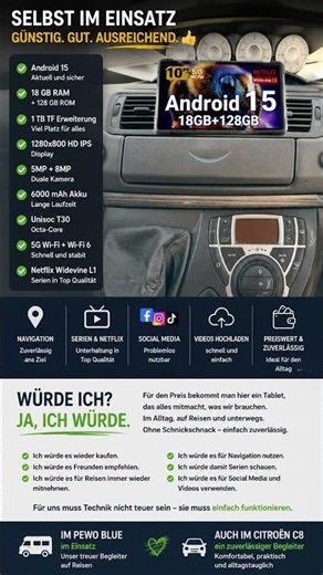 📱🚐🚗 Tablet 10 Zoll – unser ehrliches Fazit!