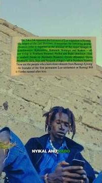 the luo migration in nyanza, Kenya. #africanhistory