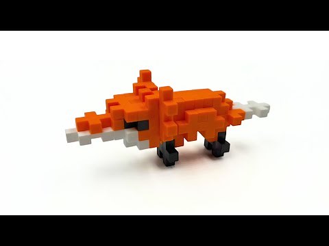 Plus-Plus Fox Instructions